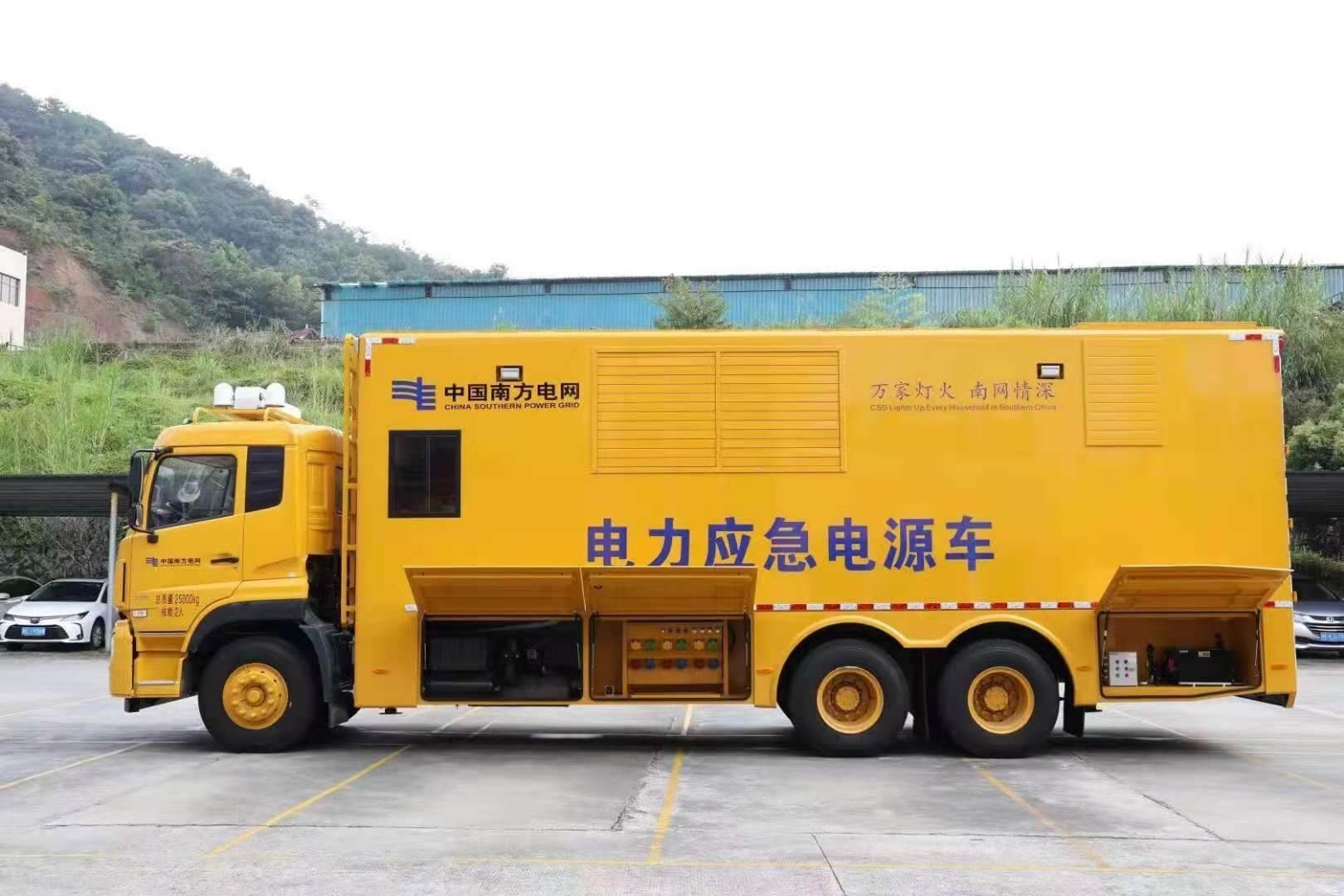 下陆安康大型柴油发电机发电车UPS电源出租租赁